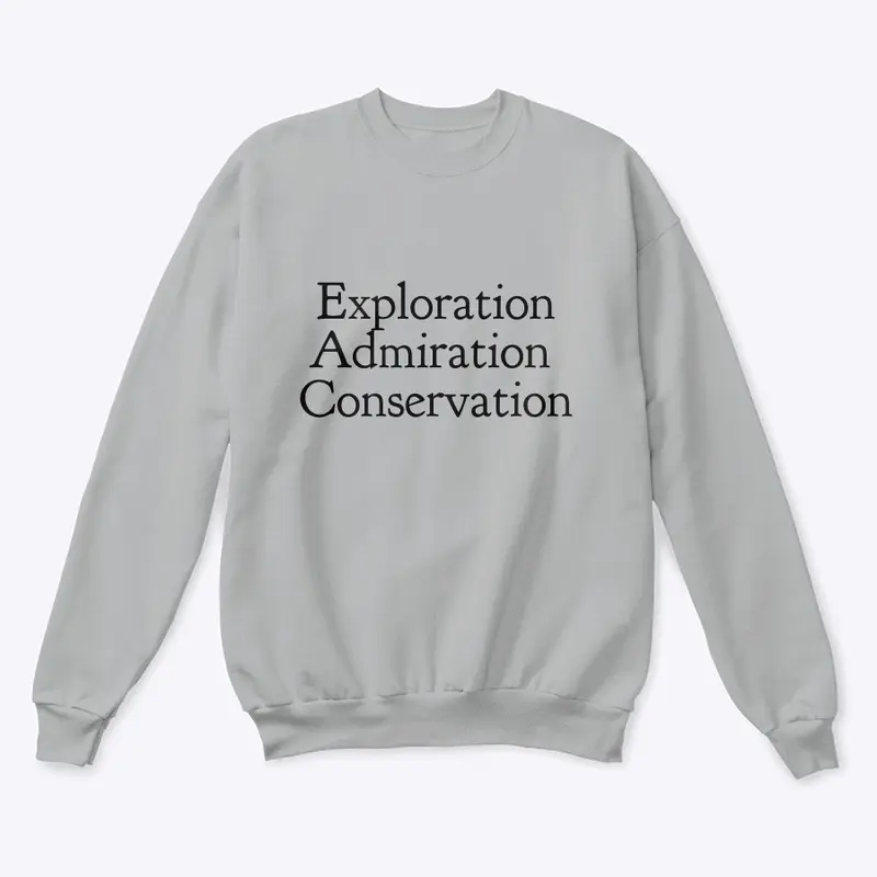 Exploration. Admiration. Conservation 